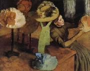 Edgar Degas The Store of  Millinery oil painting